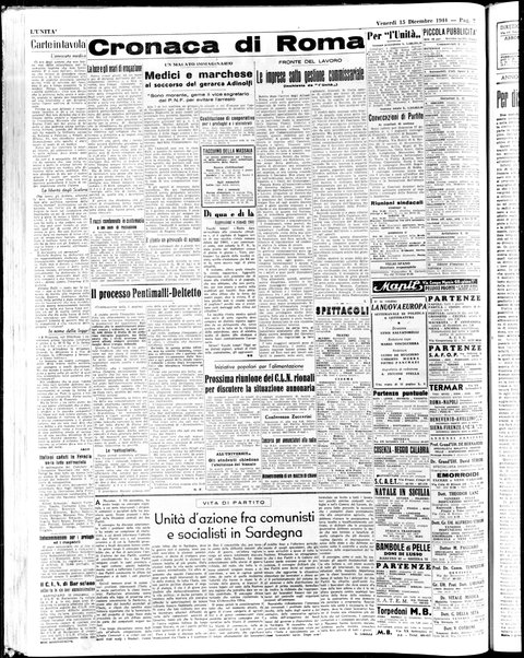 L'Unità : organo centrale del Partito comunista italiano